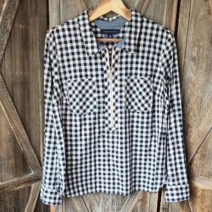Tommy Hilfiger Ladies Quarter Zip Blouse